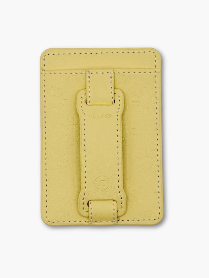 Yellow Sunshine MagSafe Wallet (RFID) for wholesale by THE CÆP