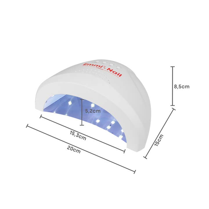 emmi®NAIL – Engroshandel Negletørrer ventilator – Emmi-Galaxy UV/LED hærdeenhed Light Pearl4
