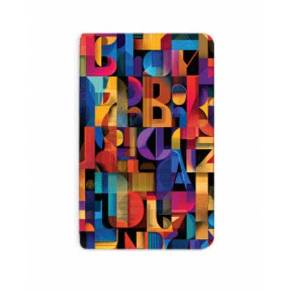 Alphabet A6 Lined Notebook for wholesale by ikonink