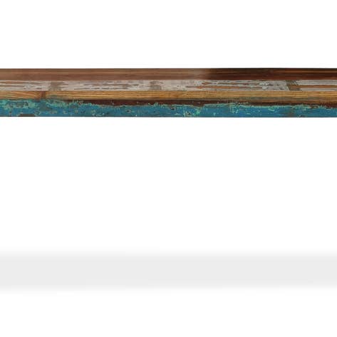 Old Reclaimed Wood Bench With Metal Legs for wholesale by Timbergirl