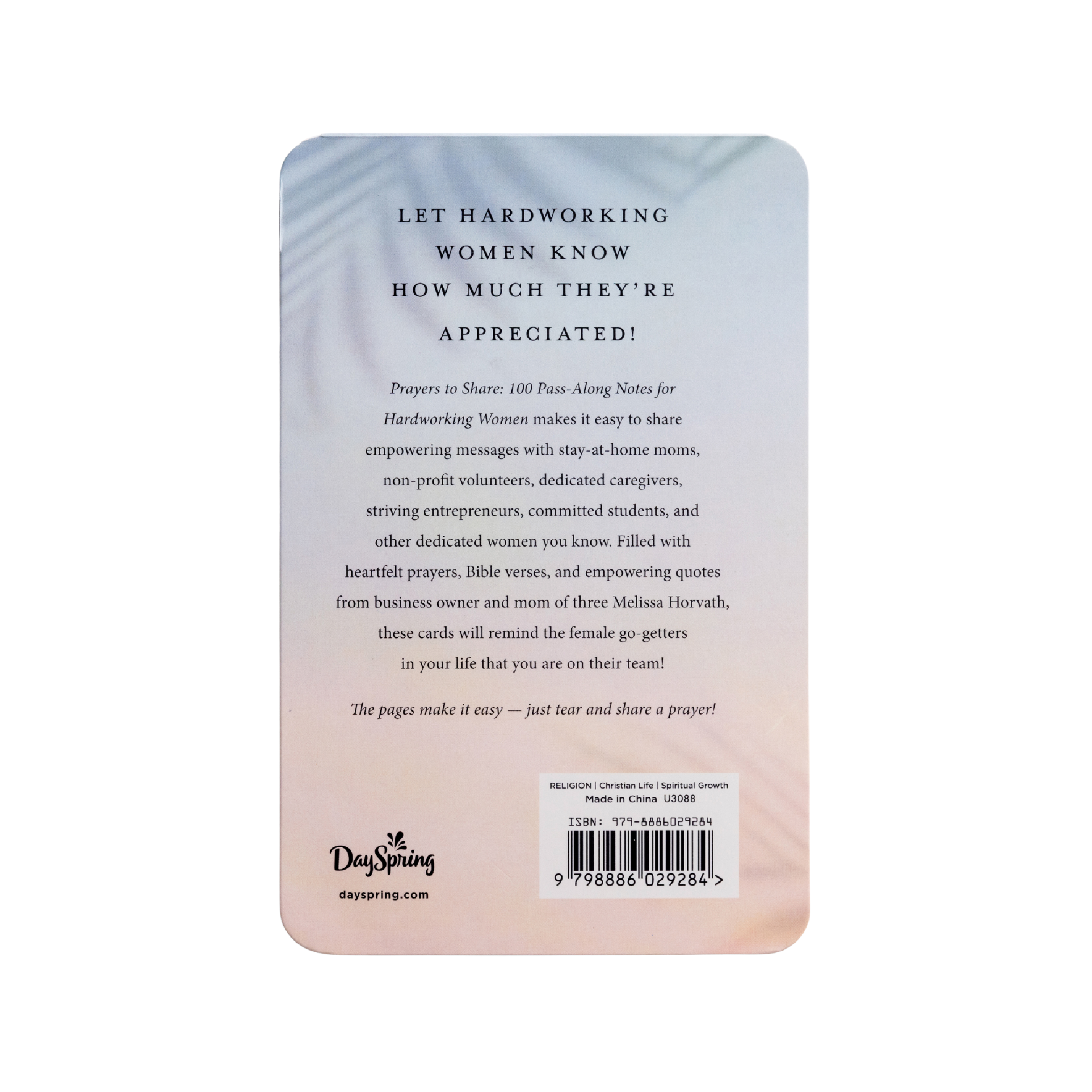 Sweet Water Decor – wholesale Religious card – Prayers to Share Pass-Along Notes - Gifts7