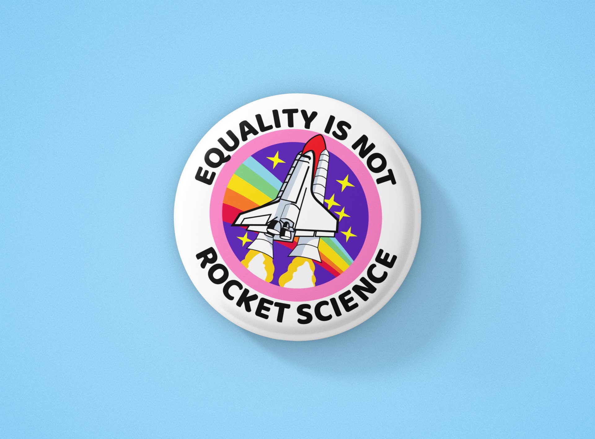 Radical Buttons - Wholesale Lapel Pin/Button - Equality button, Pride badge, Social justice button