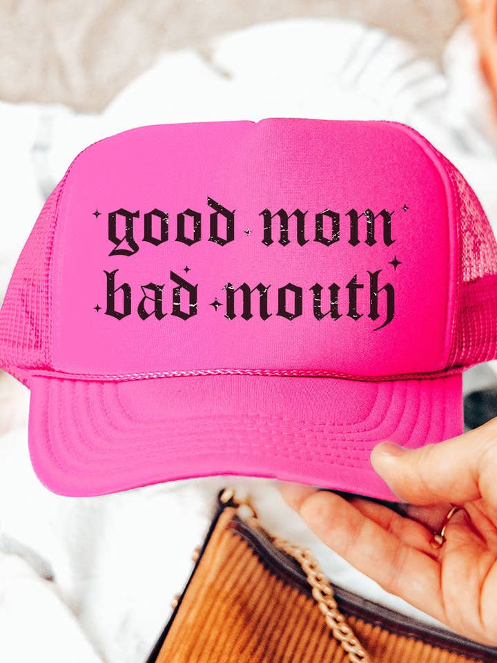 Bonne Maman Mauvaise Bouche Otto Casquette Trucker Rose Néon Mousse Devant pour la vente par Wholesale Accessory Market