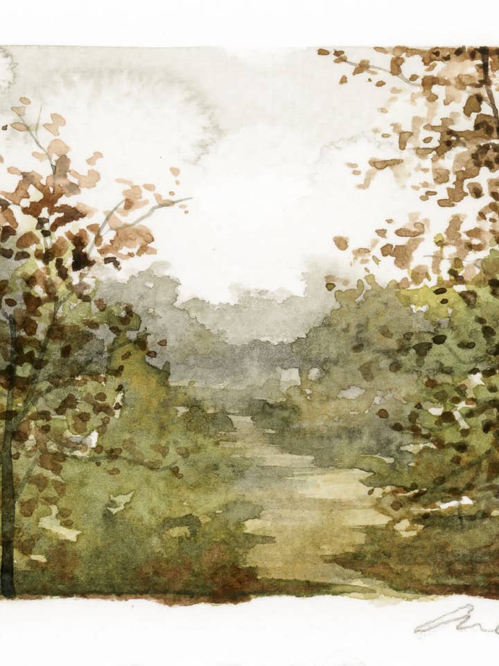 Chanson de la feuille pour la vente par Artwork by Aine