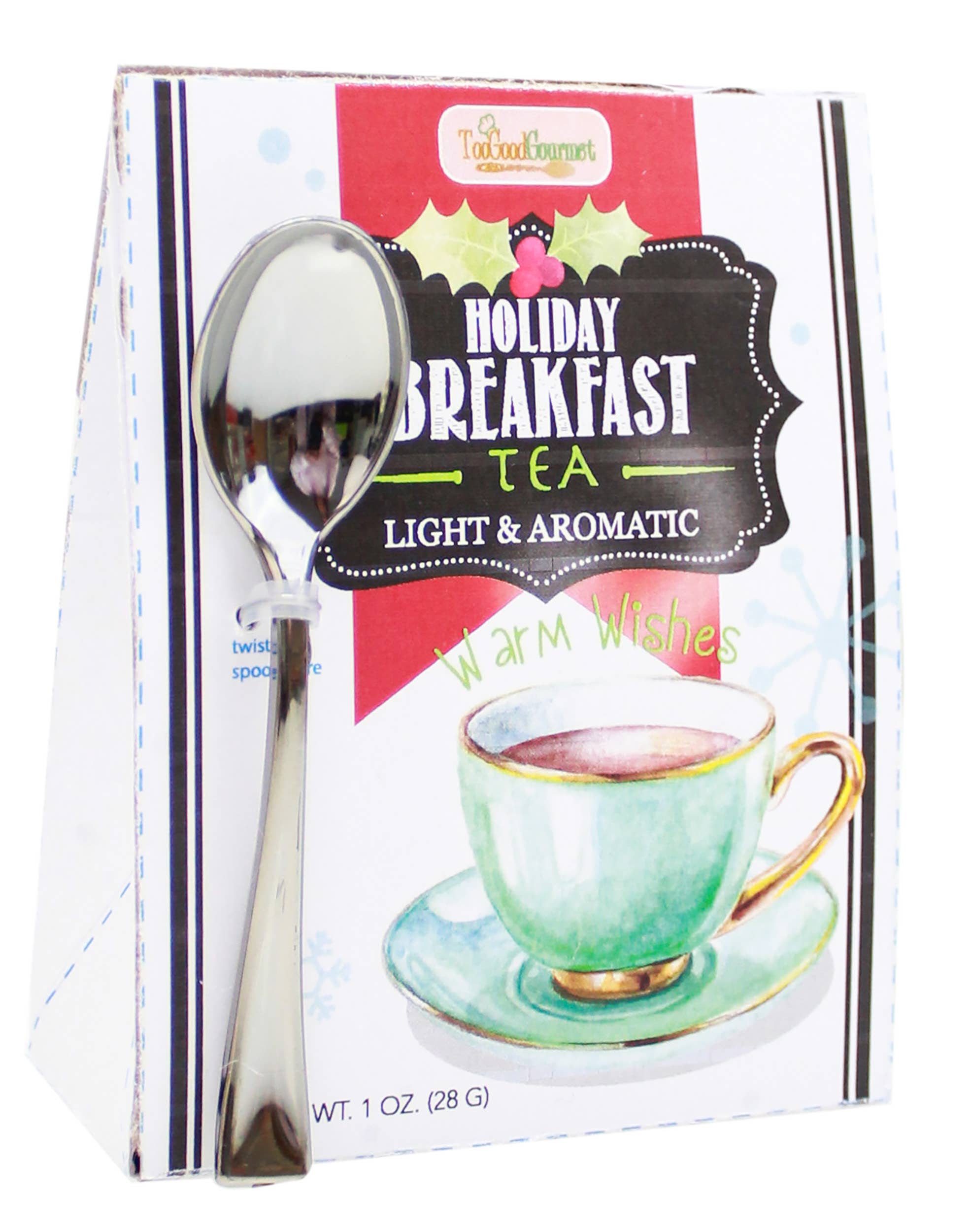 Too Good Gourmet – Großhandel Einzelhändler*innen-Display – Essen & Trinken – Holiday Teas PDQ – Mischung aus Earl Grey und Holiday Breakfast1