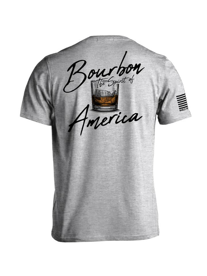 Shield Republic - Wholesale Screen Printed T-Shirt - Men's - Bourbon The Spirit of America4