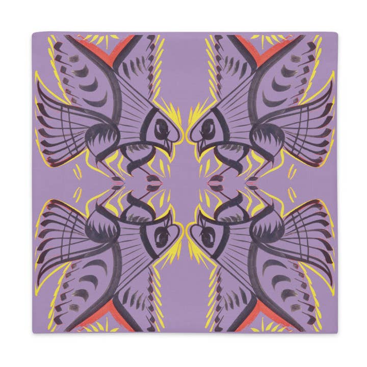 Tata Birds Kuddfodral - Lavanda för wholesale av symbolika