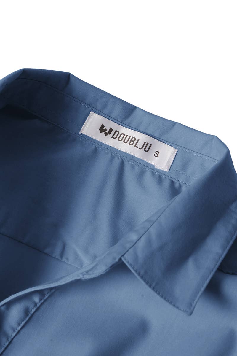 NINEXIS - Vente Chemise à col boutonné – femme - CWTDSL028_Chemises à col boutonné à manches longues14