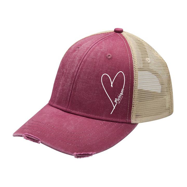 "Little Love" Distressed Comfort Hat for wholesale by LIVNFRESH