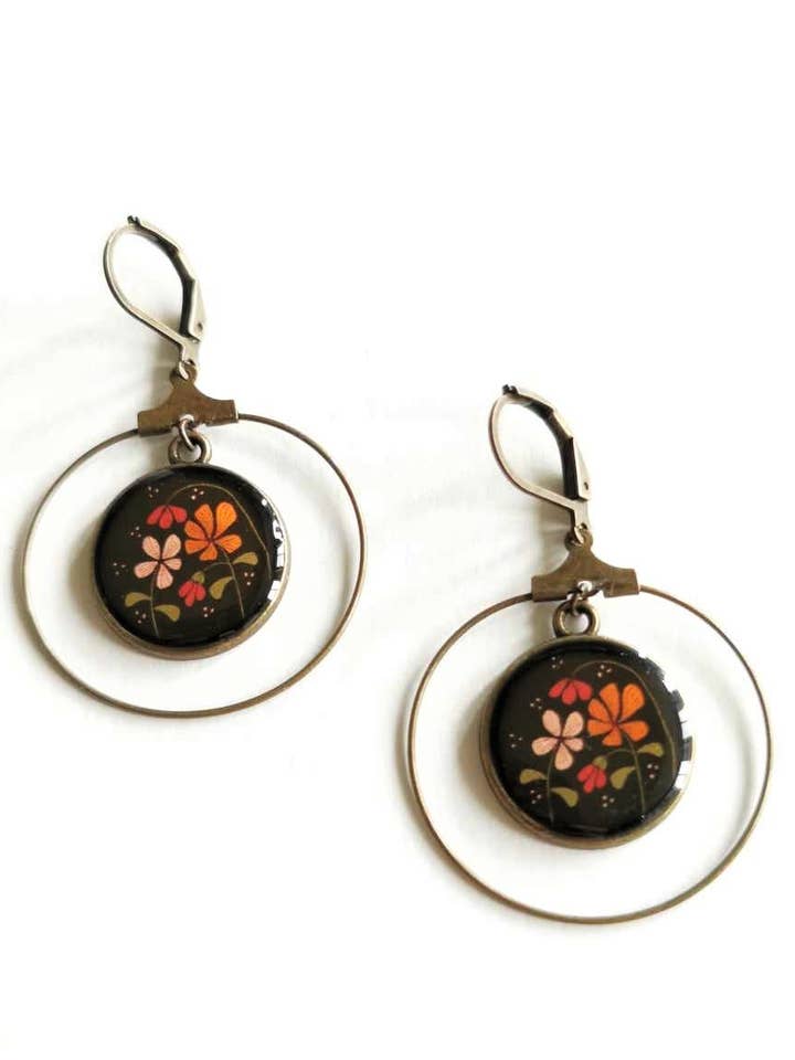 BO Bunch hoop earrings for wholesale by Lilipoetry