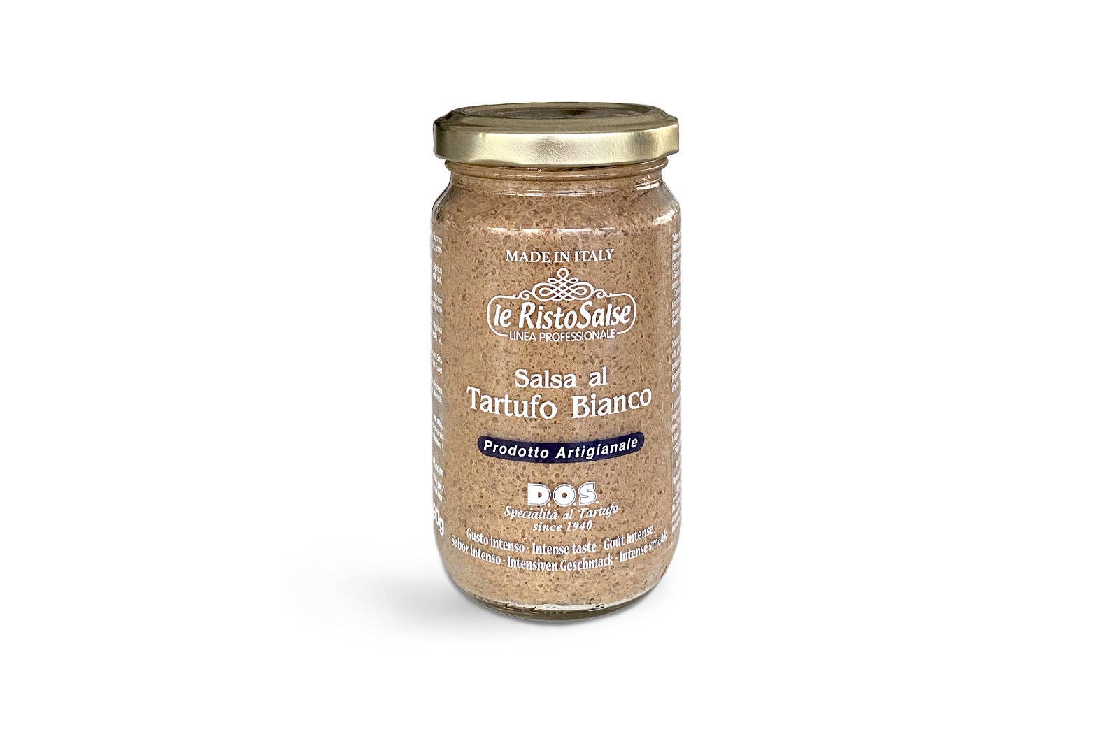 D.O.S. Specialità al Tartufo – Großhandel Soße – Weiße Trüffelsauce 190g0