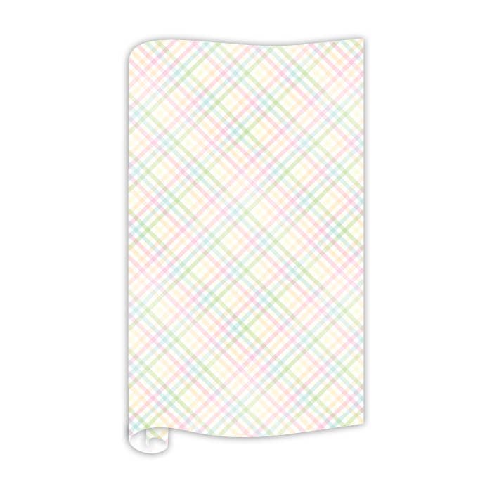 Carta da regalo Spring Pastel Gingham per la vendita all'ingrosso da parte di RosanneBeck Collections