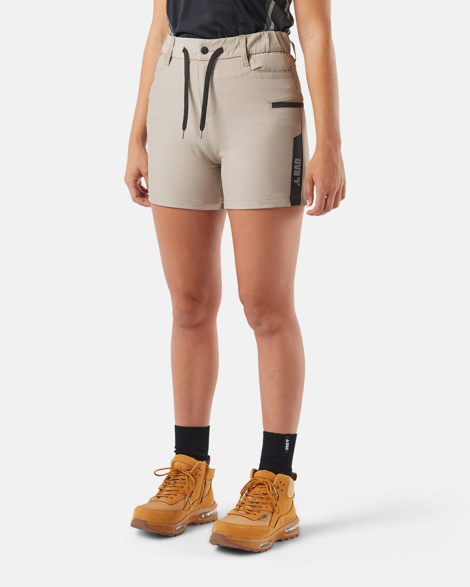 BAD WORKWEAR - Wholesale Shorts - Women's - BAD WOMENS NEXT™ WATERPROOF ELASTIC WAIST SHORT SHORTS16