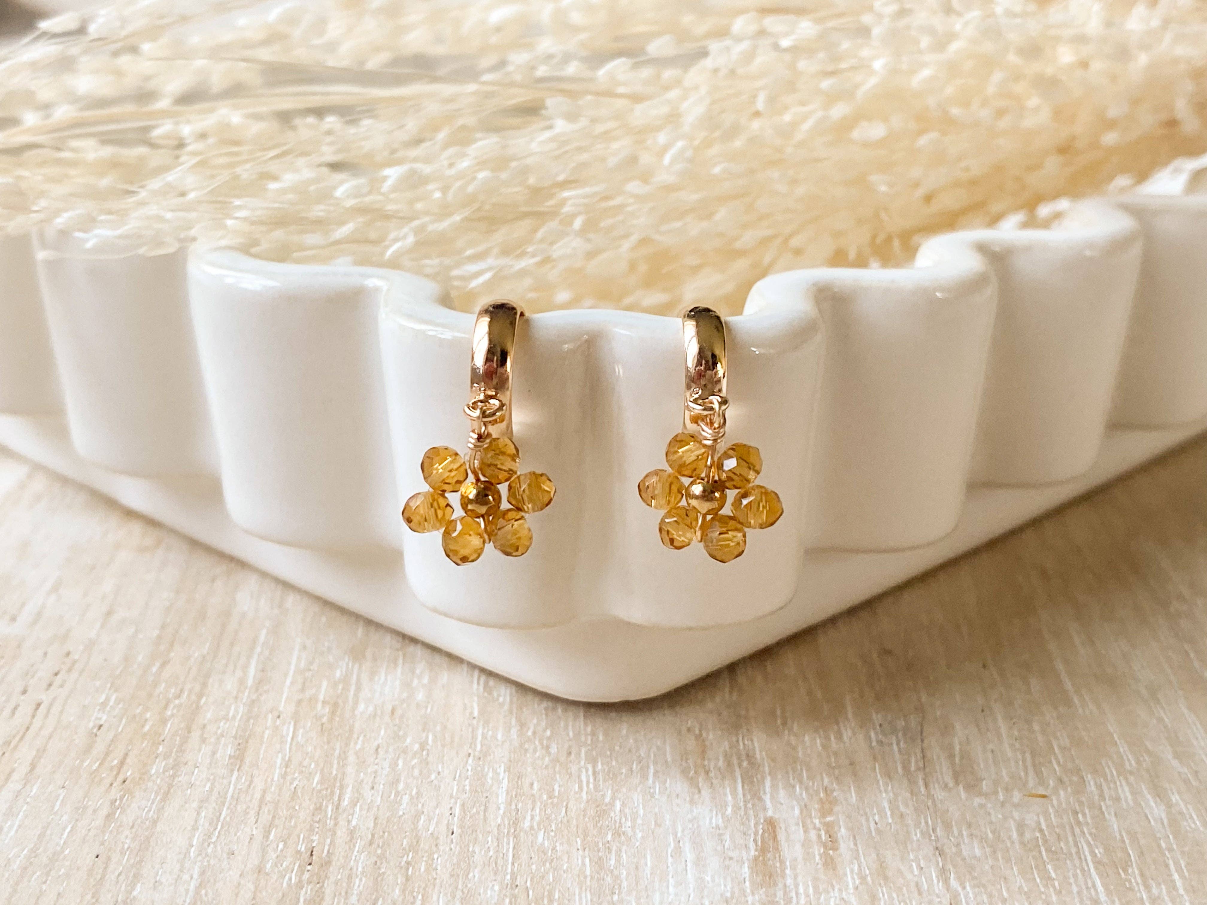 Agaveh girl - Wholesale Huggie Earrings - Nectar Blooms7