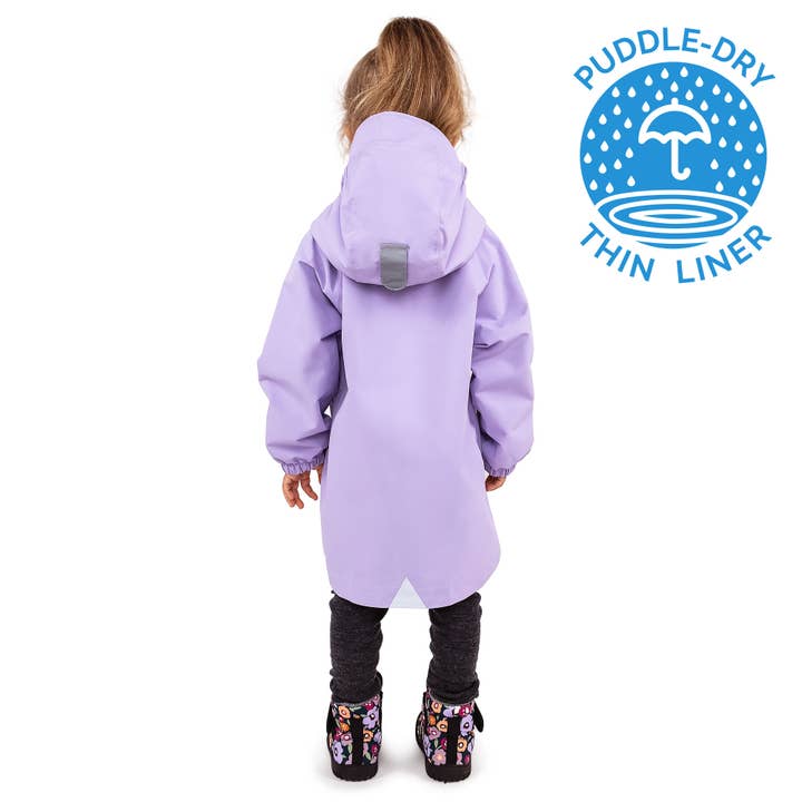 Jan & Jul - Wholesale Raincoat - Kids - Lavender | Puddle-Dry Waterproof Jacket