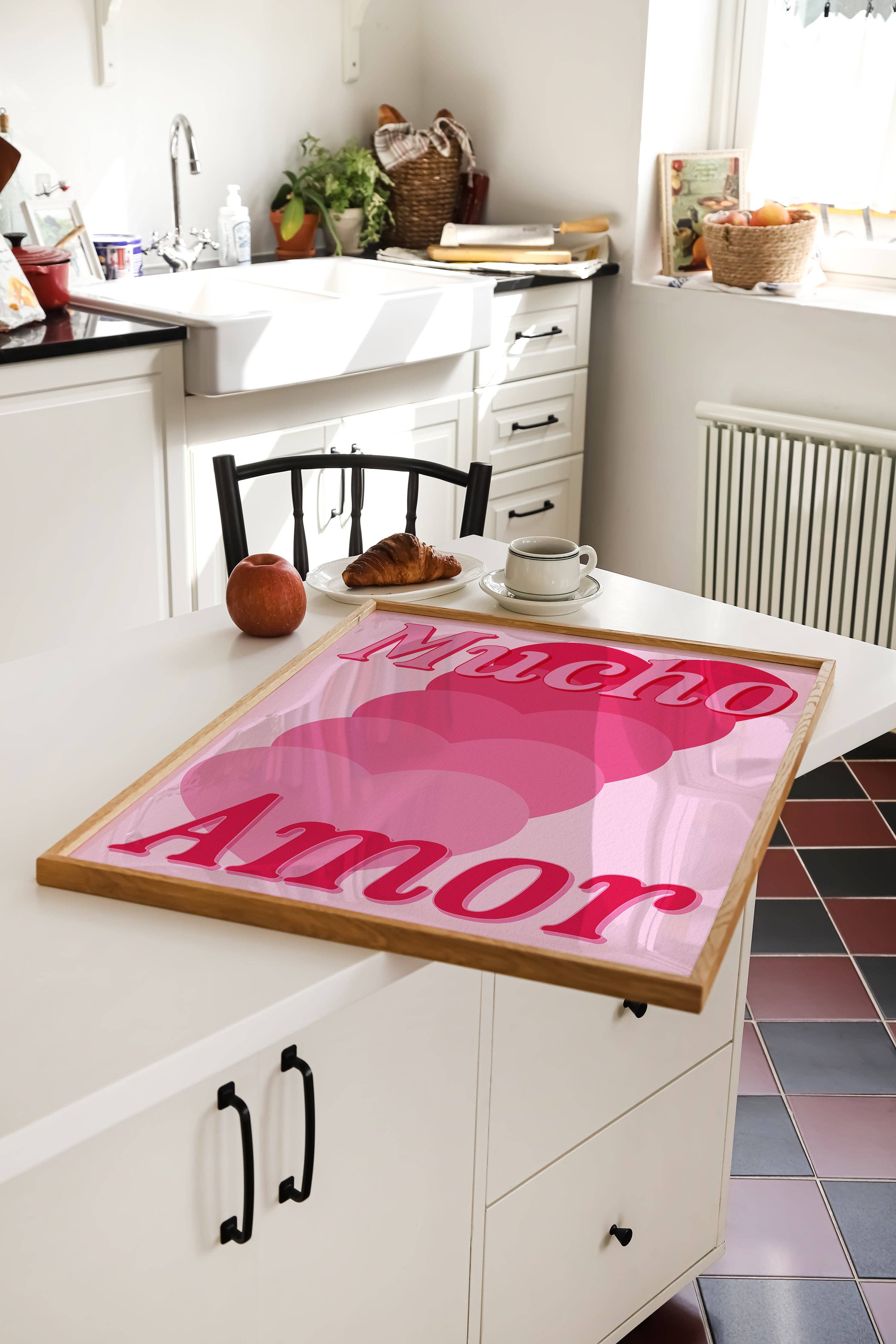 Pink Giraffe Print Co - Wholesale Art Print - Mucho Amor Print3