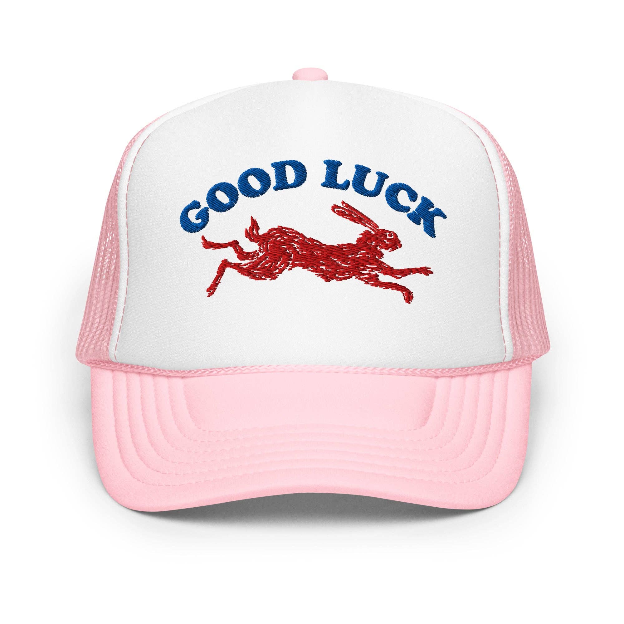 KILLER RETRO - Wholesale Trucker Hat - Unisex - Good Luck Embroidered Foam Trucker Hat14