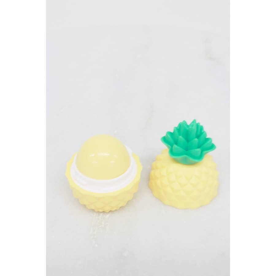 MIX COLOR 24-Pcs Pineapple Lip Balm for wholesale on Faire3