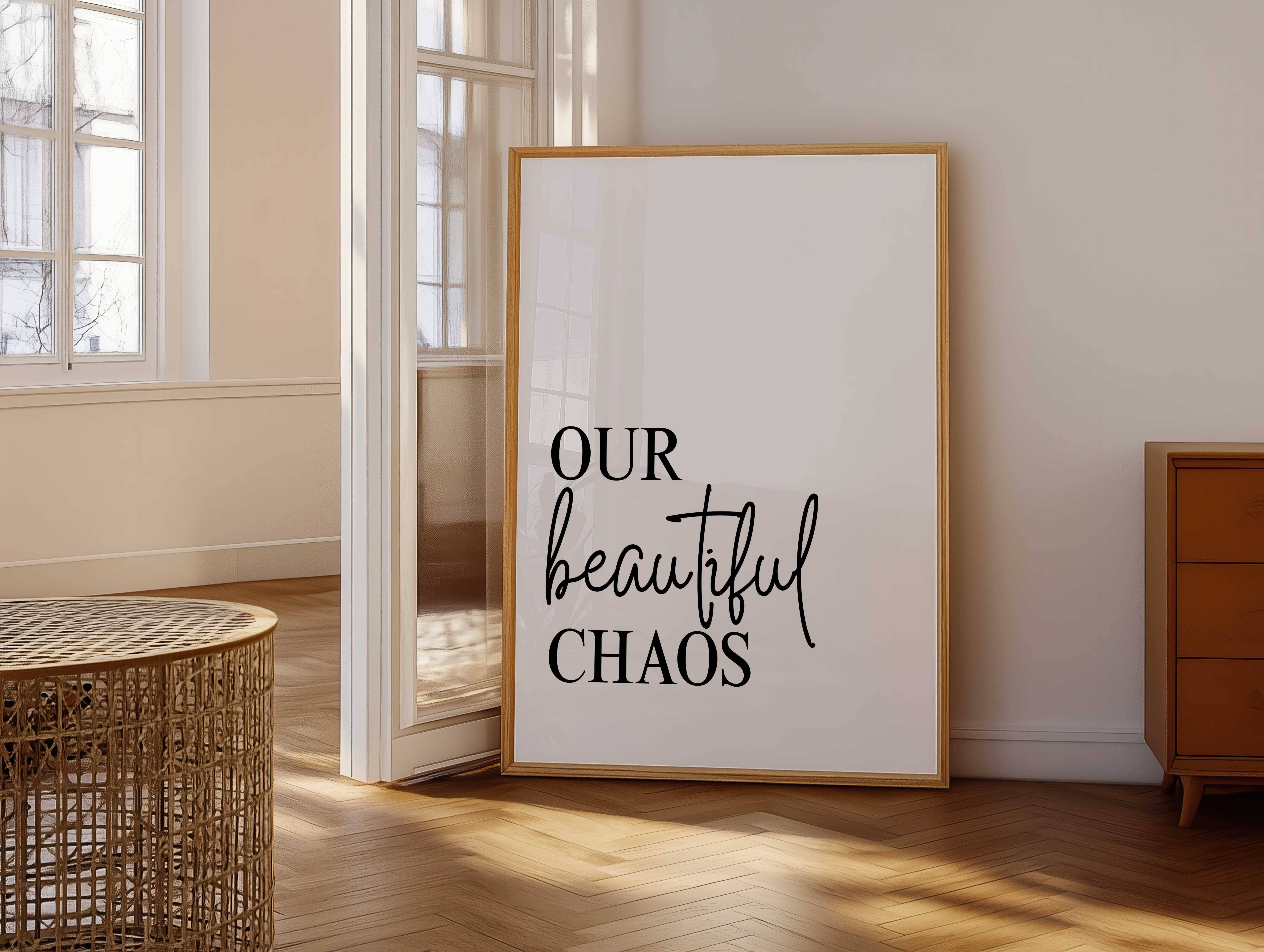 D'LUXE PRINTS - Wholesale Poster - Our Beautiful Chaos Print8