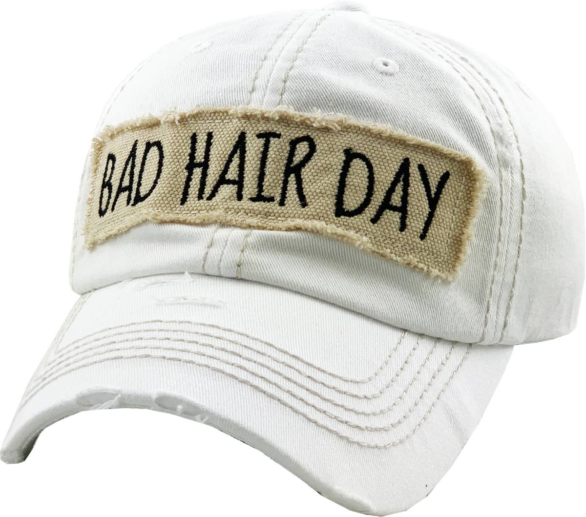 KBETHOS - Vendita all'ingrosso Cappellino da baseball - Donna - Berretto a sfera vintage lavato Bad Hair Day46