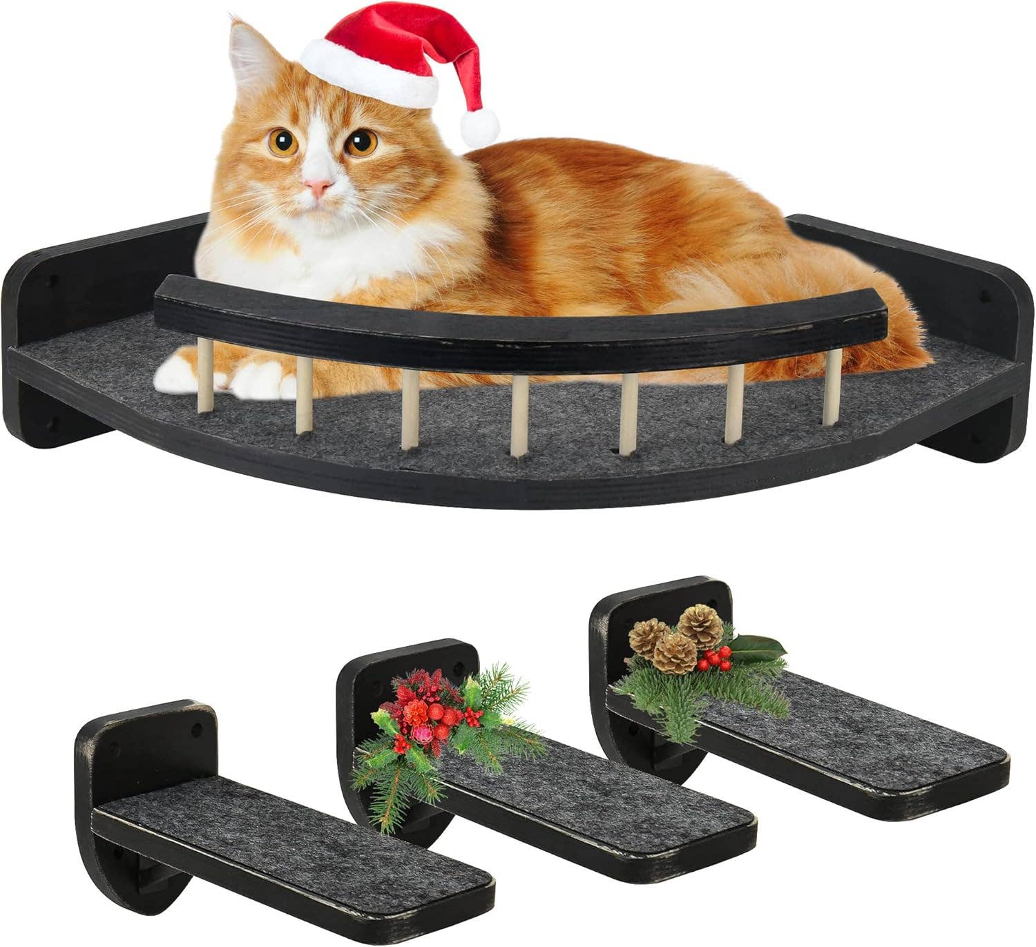 VIGOR – Großhandel Haustier-Kratzfläche – Katze – VIGOR Katzen Wandmöbel Klettern Regal und Kratzpfosten zum Schlafen4