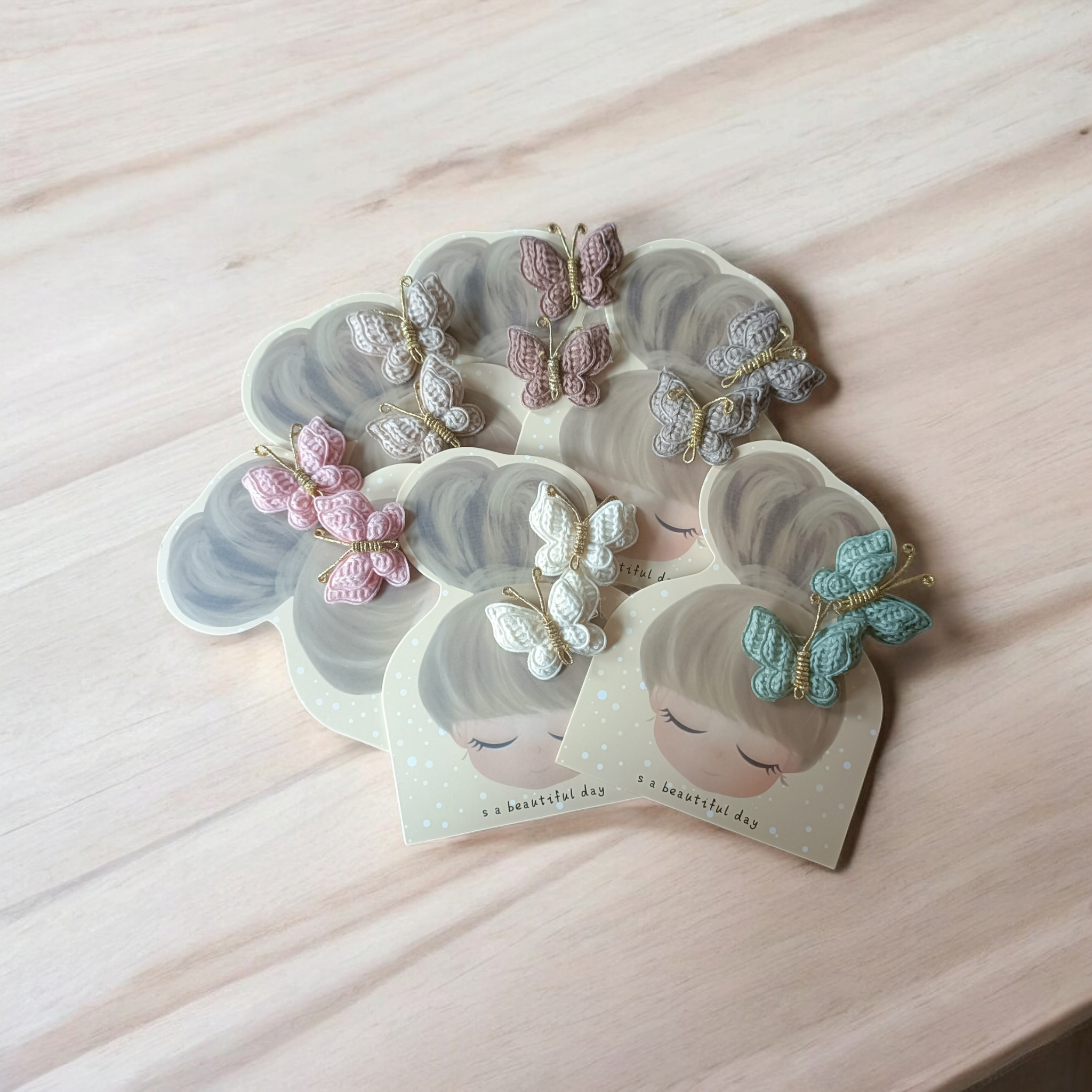 Kids4trendy - Wholesale Hair Accessories Set - Kids - Klein vlindermeisje2