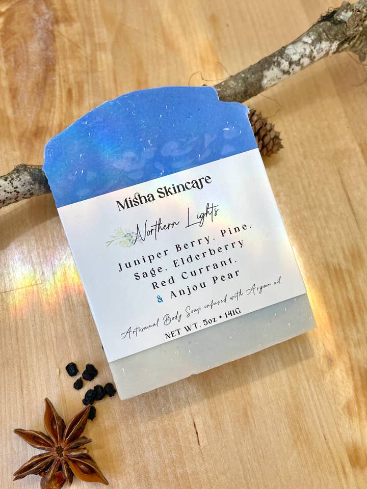 Savon de soin de la peau Northern Lights pour la vente par Misha Skincare