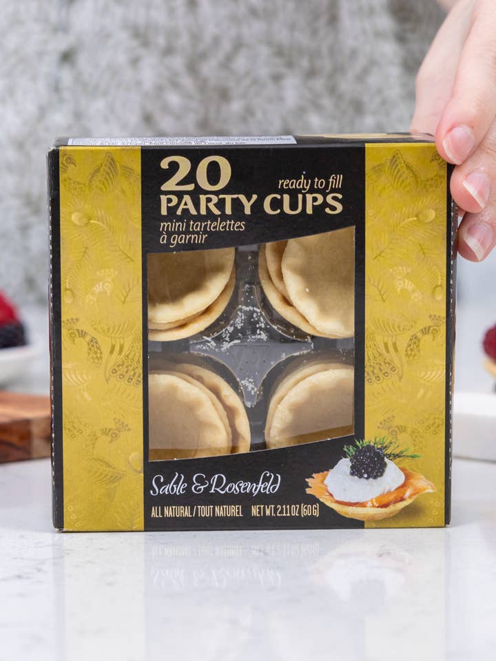 Sable & Rosenfeld Party Cups 20 cups pack / 16 for wholesale by Sable and Rosenfeld est.1970