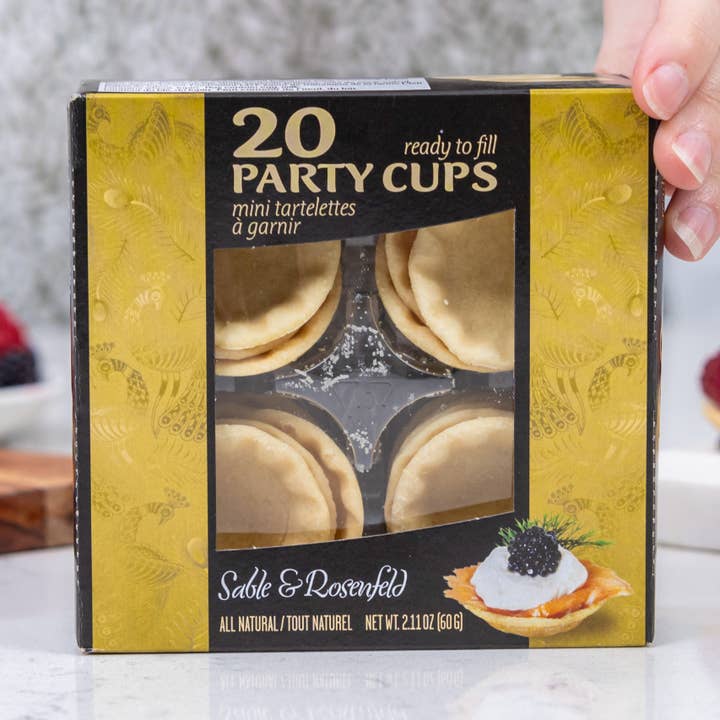 Sable and Rosenfeld est.1970 - Wholesale Disposable Cup - Sable & Rosenfeld Party Cups 20 cups pack / 160