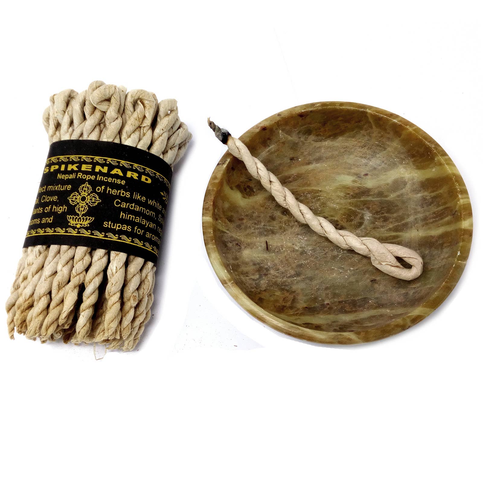 Ancient Wisdom – wholesale Incense – Pure Herbs Spikenard Rope Incense2