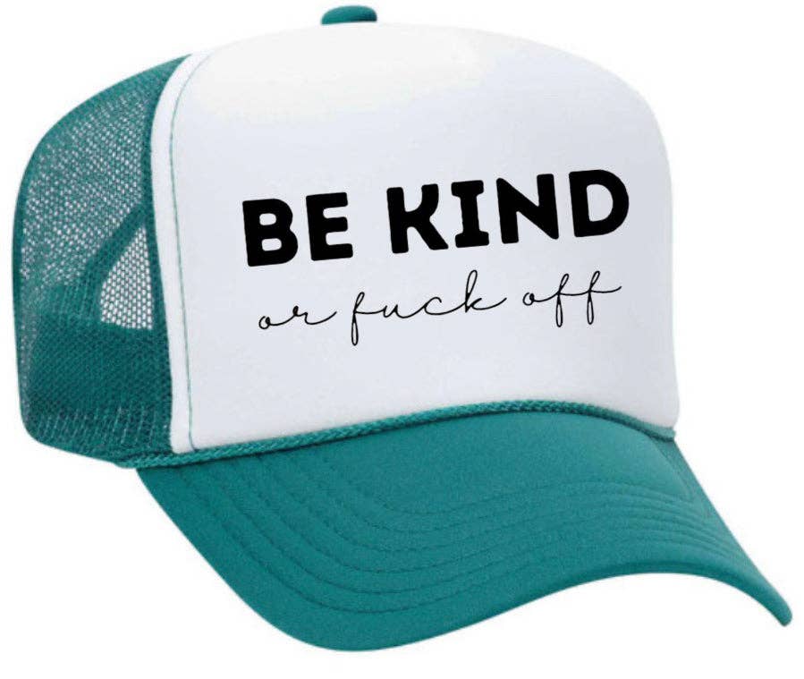 Inappropriate Trucker Hats - Wholesale Trucker Hat - Unisex - Be Kind or F*ck Off Trucker Hat28