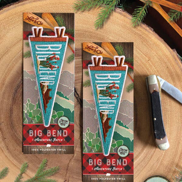 Yoho & Co. – wholesale Patch – Big Bend National Park Adventure Patch