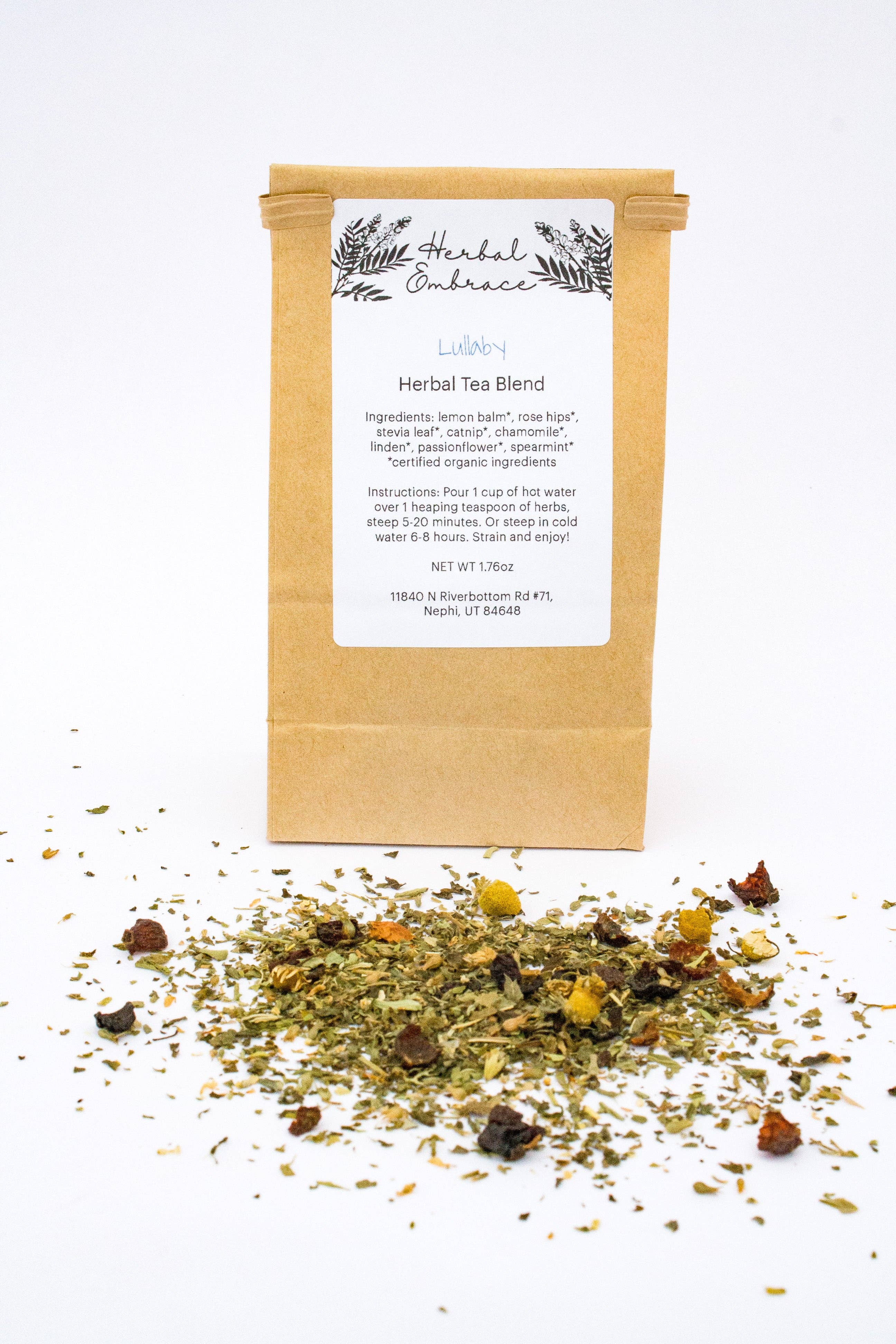 Herbal Embrace – wholesale Loose tea – Lullaby Herbal Loose-Leaf Tea Blend2