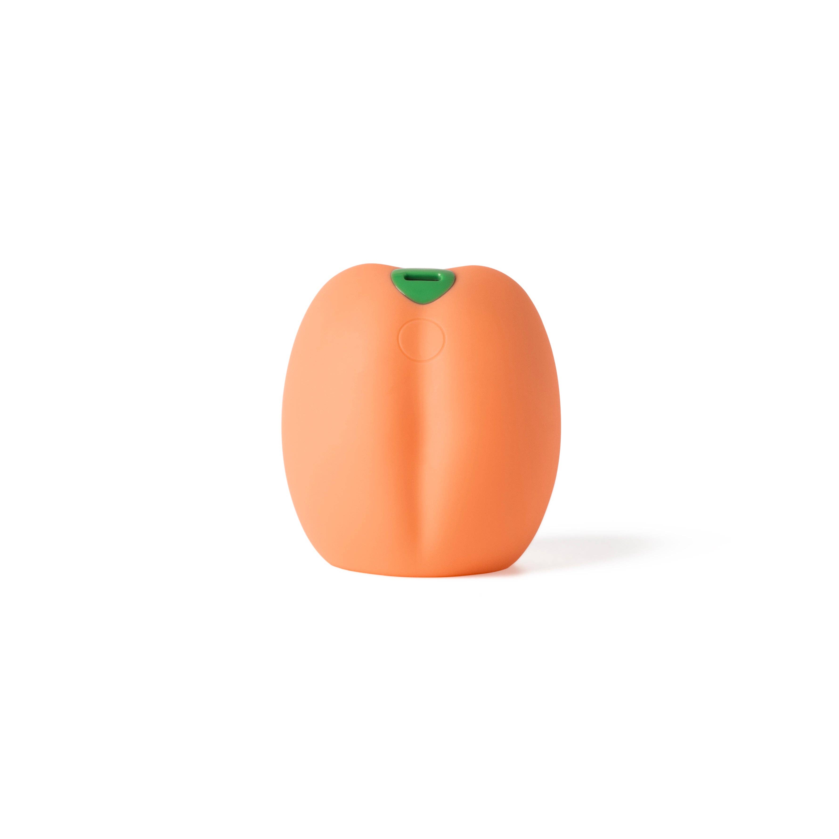 Emojibator - Wholesale Sex Toy - Peach Vibrating Stroker1
