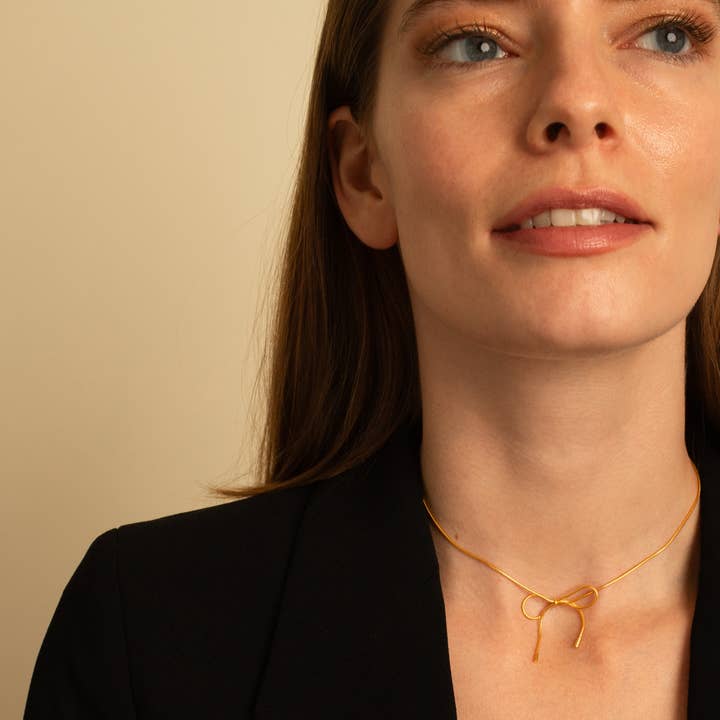 HolyBang Jewels - Wholesale Pendant/Charm Necklace - BOW NECKLACE - N-C30102