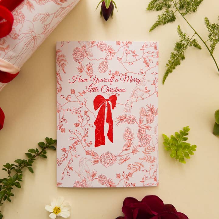 This On Paper - Wholesale Christmas card - "Merry Little Christmas" Greeting Card2