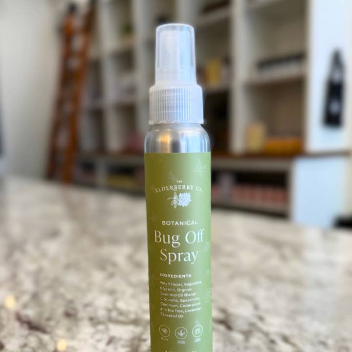 Spray anti-insectes botaniques pour la vente par The Elderberry Co