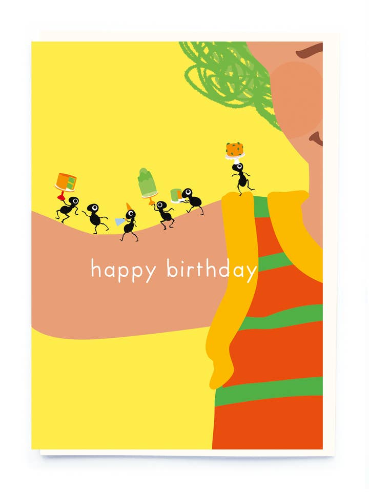 Ants verjaardagskaart voor wholesale door Noi Publishing