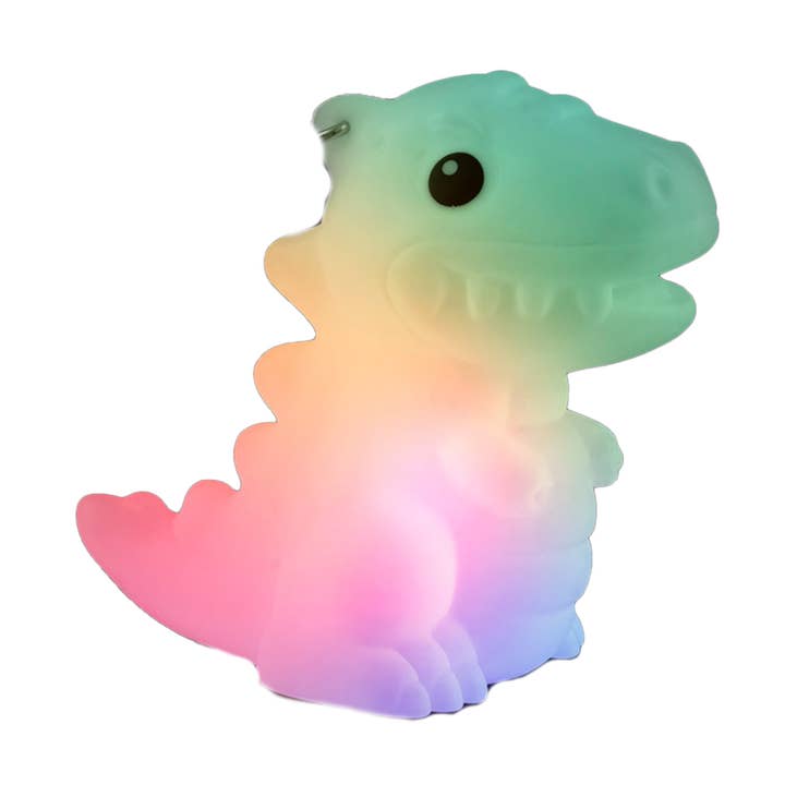 Zachte LED-bedelketting met babydinosaurus en 8 functies voor wholesale door Blinkee.com, LLC