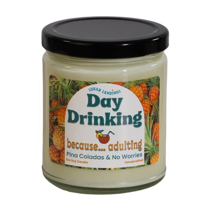Bougie de soja Pina Colada pour la vente par Lunar Landings