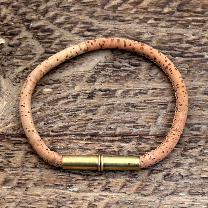 Tres Cuervos - Wholesale Beaded Bracelet - Flint Cork Single Bracelet0