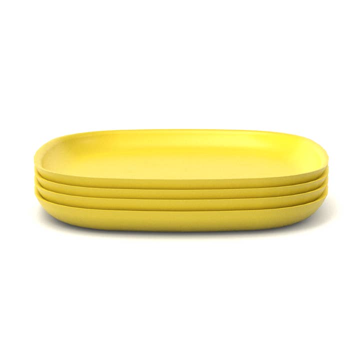 Gusto Medium Plate - Lemon for wholesale by EKOBO