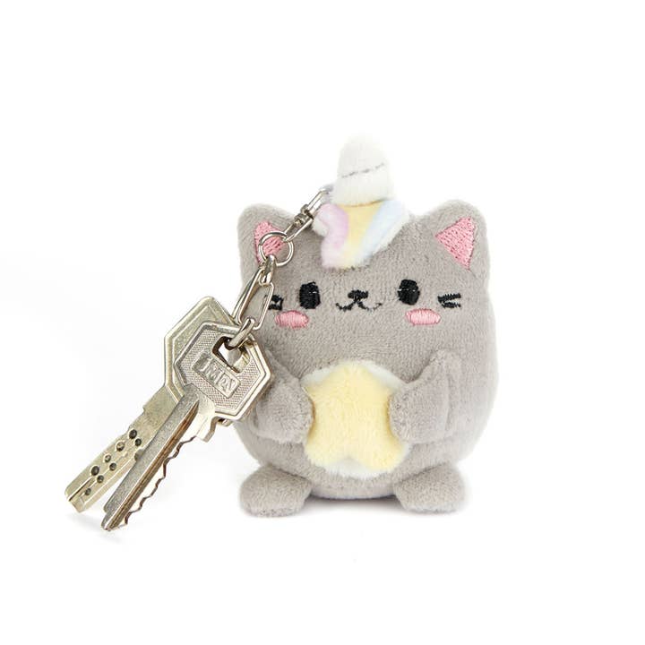 Balvi - Wholesale Keychain - Unisex - Kawaii Fluffy keychain assorted display x12
