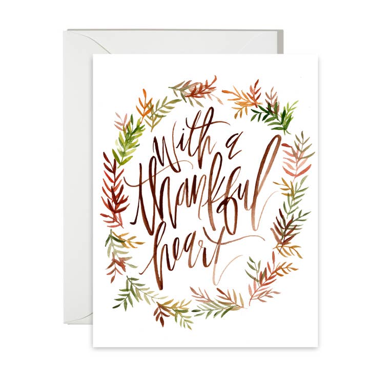 Avec un cœur reconnaissant pour la vente par Shannon Kirsten Illustration