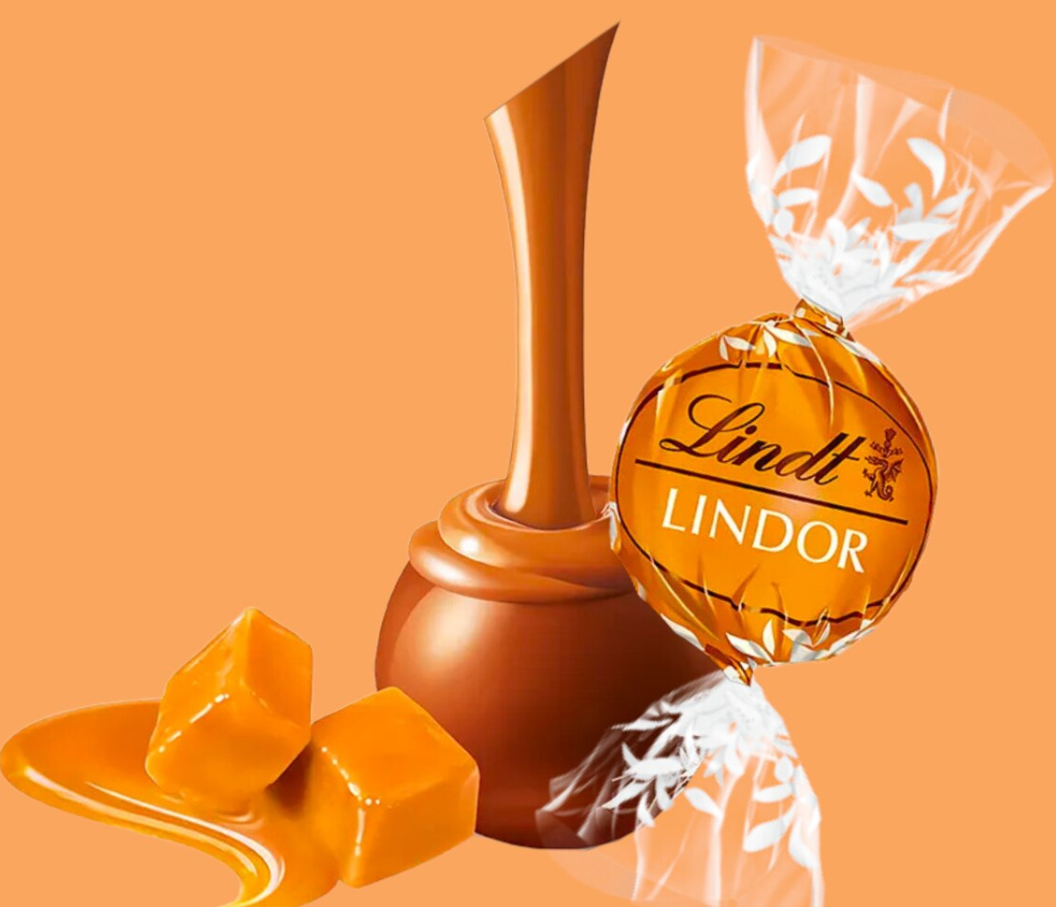 Snacky Candy – Großhandel Schokoladenschachtel – Lindt Lindor Karamell-Schokoladentrüffel 60 Stück 720 g1