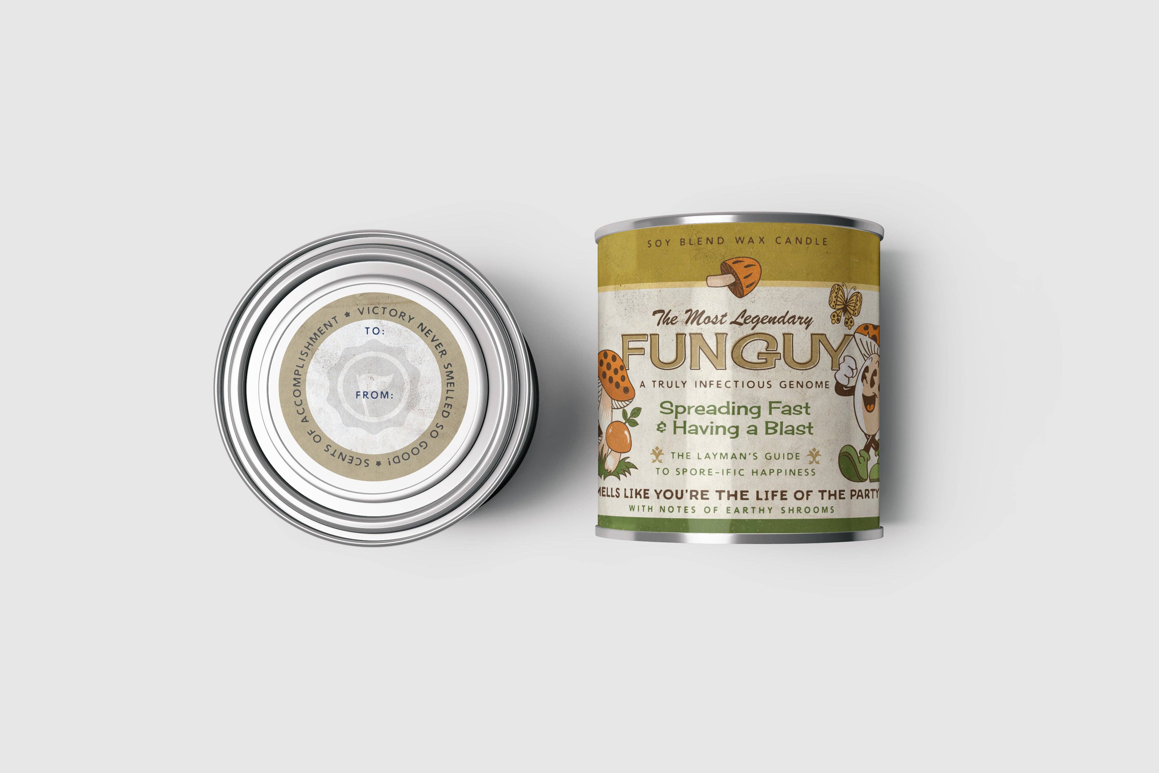 Scents of Accomplishment - Vente Bougie en bocal - Champignon FunGuy 16 oz. Bougie3