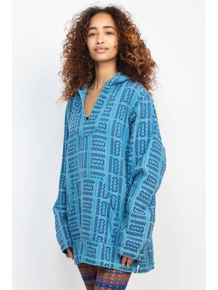 Lakhays Collection Inc. - Wholesale Hoodie - Women's - Rustic Tribal Baja Hoodie