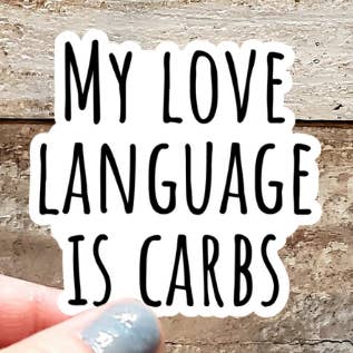 Autocollant de langue Love pour la vente par Gearhart Design Co.