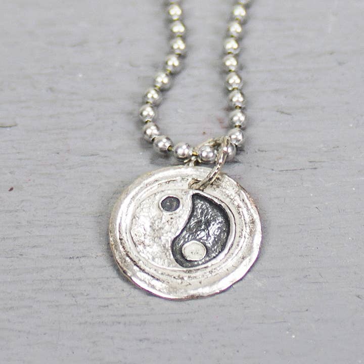 Pendant ICON Yin and Yang silver for wholesale by Jéh Jewels
