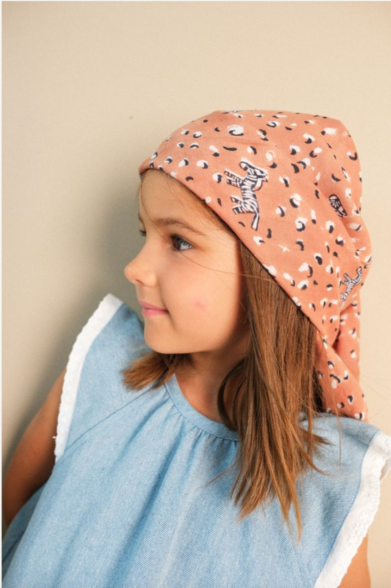 Maison Augustin - Wholesale Scarf - Women's - Adult Scarf Zebra Beige1